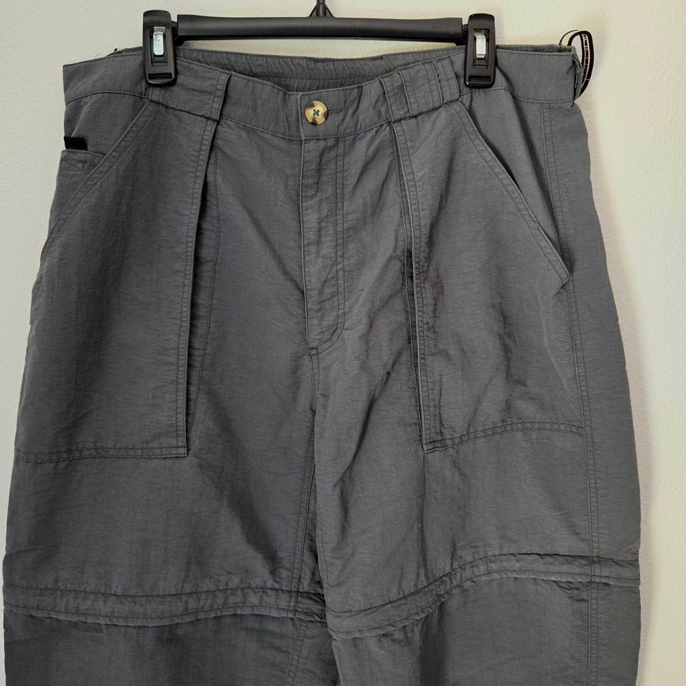 The North Face Mens Convertible Cargo Hiking Pants Gray Zip Off Size Large - Picture 4 of 15